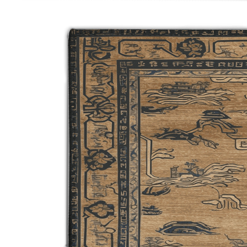 Tapis intérieur et extérieur ArtDeco, Rectangle 4pi x 6 pi