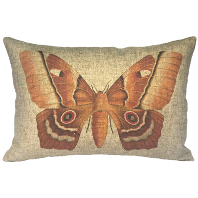  Moth Linen Lumbar Pillow