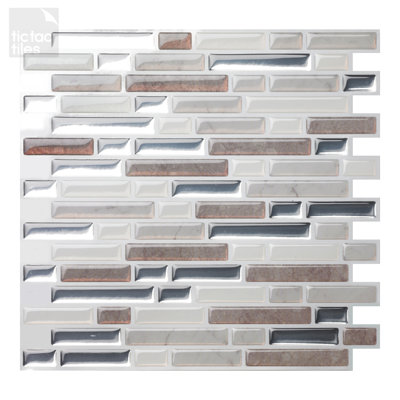 PVC Peel and Stick Mosaic Tile