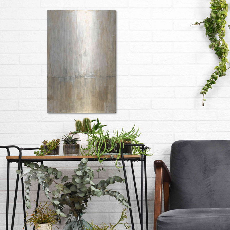 Orren Ellis's Morning Light I par Courtney Prahl, art mural en métal, H 16 po x l 12 po