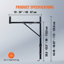 VEVOR Truck Rack, Extendable Truck Ladder Rack