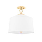 1 - Light Semi Flush Mount