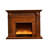 European-style solid wood decorative fireplace cabinet with simulated fire core-837929824-837929827