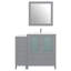  Ensemble de meuble-lavabo simple 42 "avec miroir-27042796