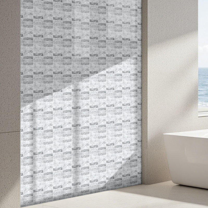 Wallpaper Tile, 29cm L x 22.9cm W, Grey