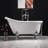 Clawfoot 53.93'' x 31'' Soaking Acrylic Bathtub