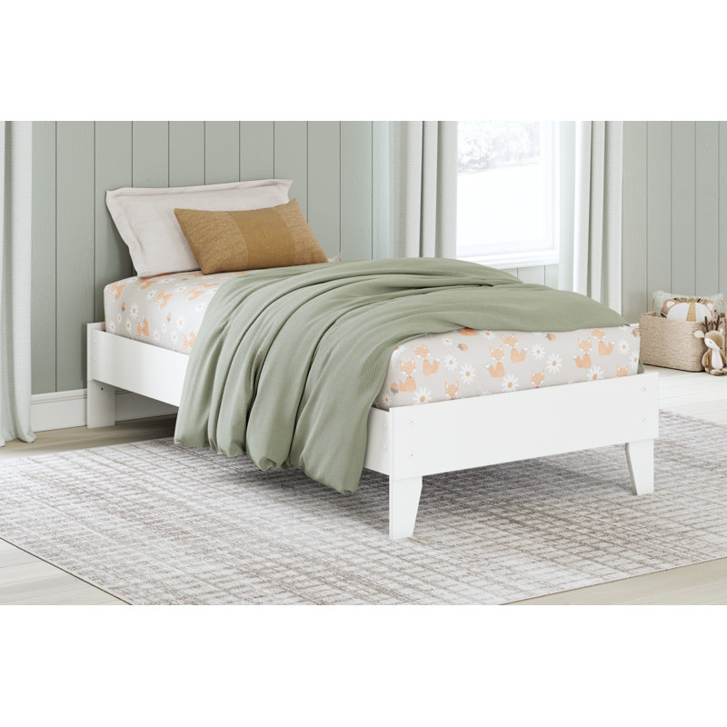 Lit plateforme double Patricia, Simple
