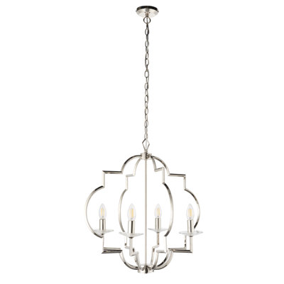 Dristin 4 - Light Candle Style Chandelier