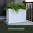 Nantucket Resin Trough Planter with Water Reservoir-64446669