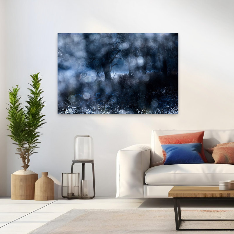 Art contemporain contemporain abstrait, H 32 po x l 48 po