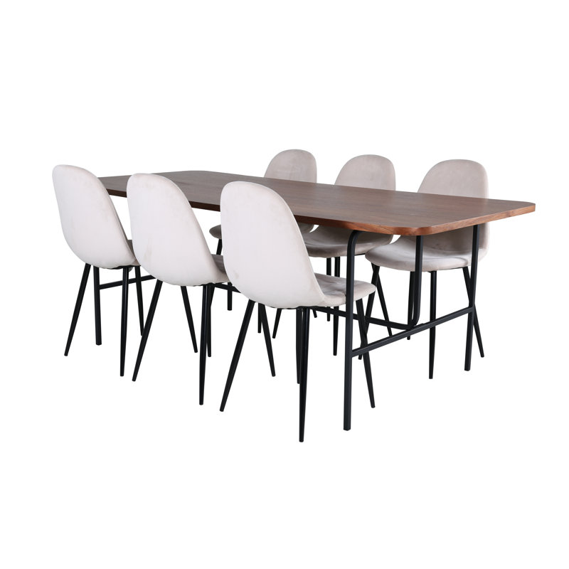 Uno 6 - Person Dining Set