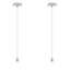 Bascum 1 - Light White Single Pendant-1597383860