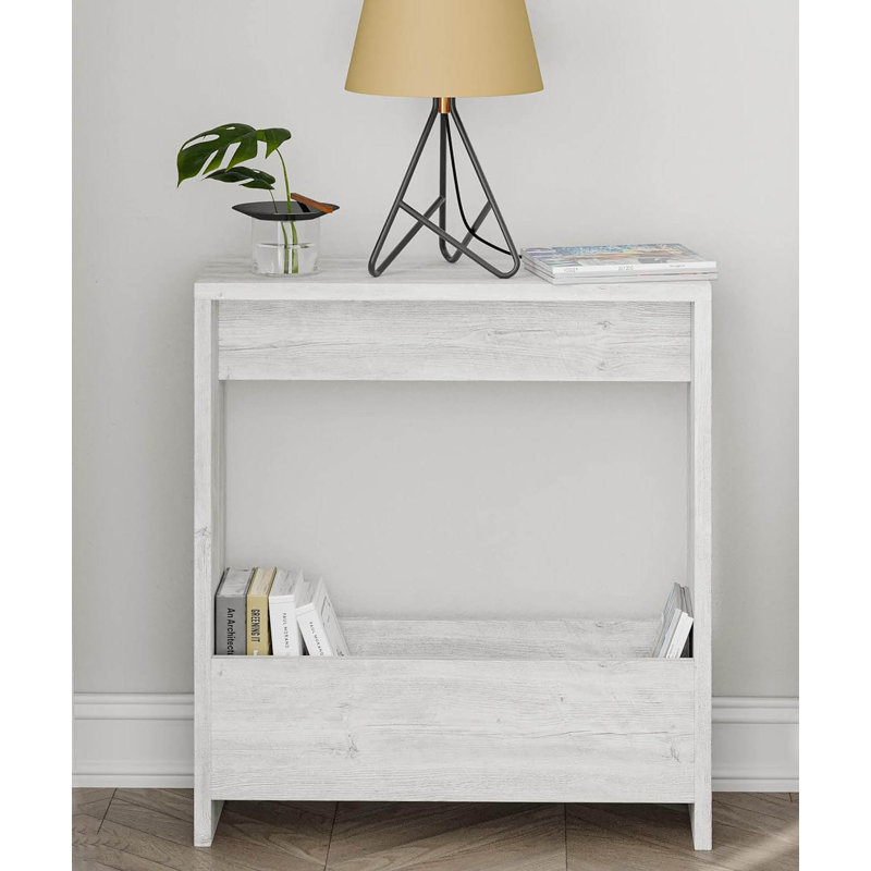 End Table, Ancient White