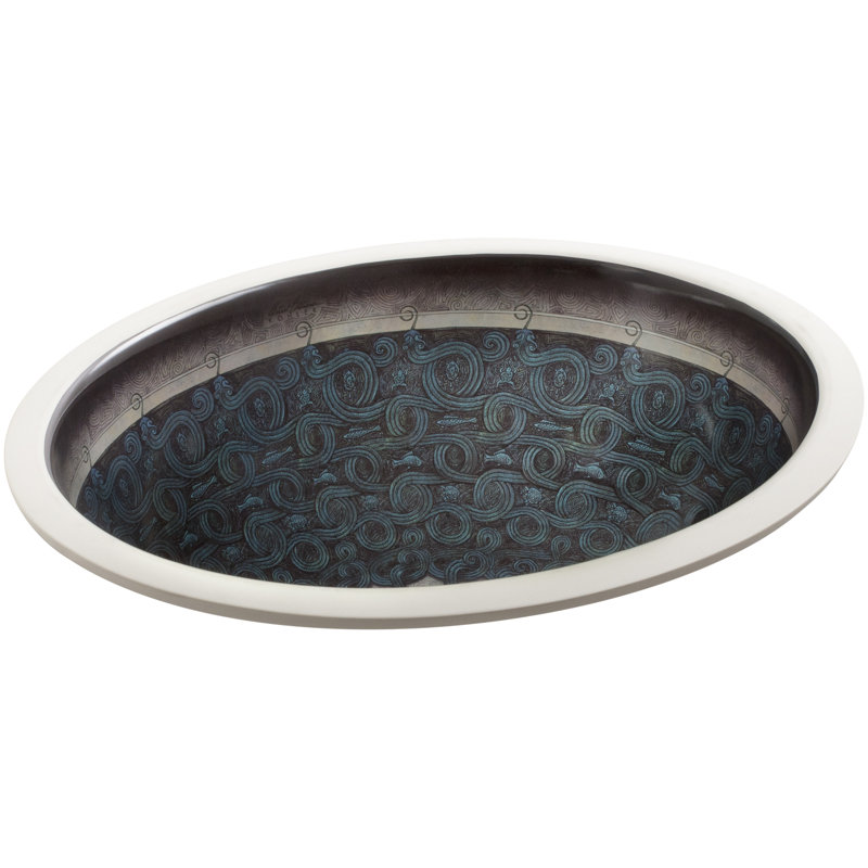 Ceramic Oval Undermount Bathroom Sink