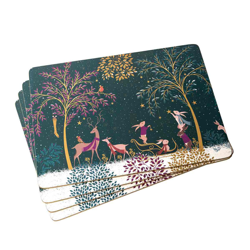 Sara Miller, Woodland Tales - Large Placemats