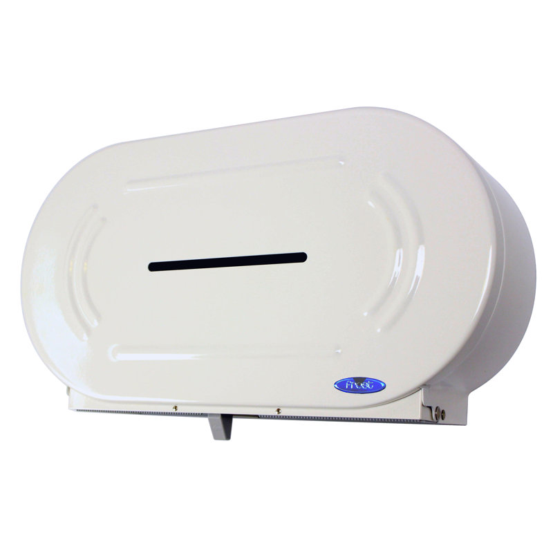 Distributeur de papier hygiénique simple jumbo, Blanc