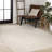 Arnika High-Low Geometric Arch Scandi Striped Ivory/Cream Indoor/Outdoor Rug-367256640