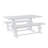 Strickler 6-Person Pine Solid Wood Dining Set-1983109142