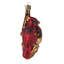 Ornement figurine suspendue paires de cardinals