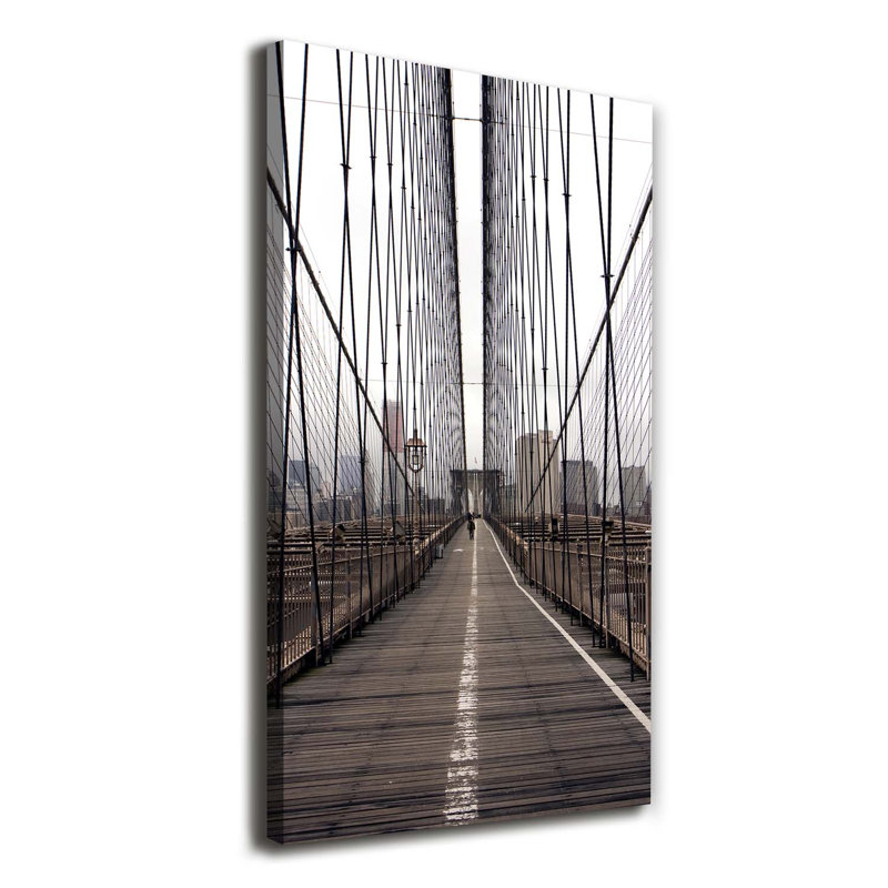Brooklyn Bridge - Wrapped Canvas Print