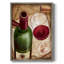 Merlot vin, reproduction encadrée - bois massif-1105540817