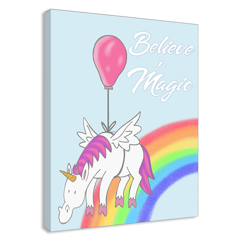 Believe in Magic 1, impression sur papier, H 14 po x l 11 po x P 1,5 po, Toile