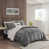 Gris anthracite / ivoire
