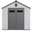 XWT013-1 Remise de rangement en plastique 8 * 10Ft pour grand jardin