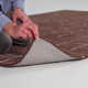  Form Hand Tufted Wool Geometric Brown Area Rug