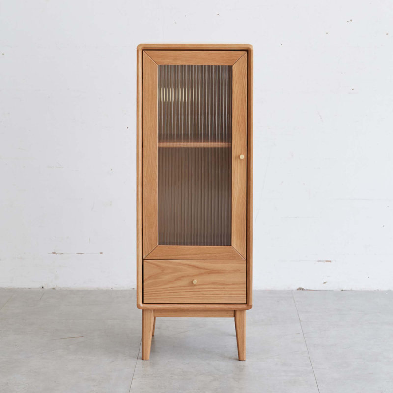 Armoire de rangement en chêne massif