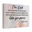 Give Your Peace Numbers 6:24-26 - Wrapped Canvas Print-1269687718