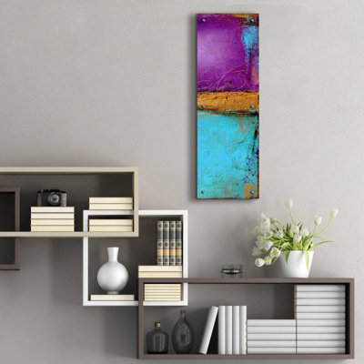 «Jewel of the Nile II» par Erin Ashley, art mural en verre acrylique