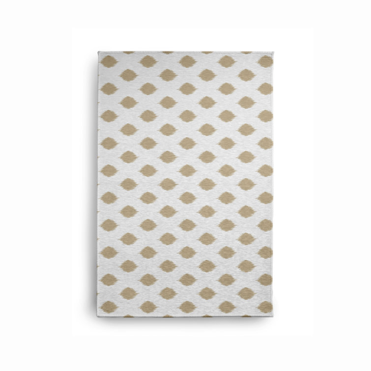 Shamir Chenille Polka Dots Indoor Rug