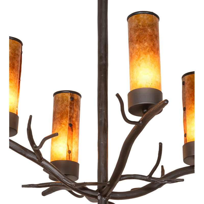 42" Wide Winter Solstice 12 Light Chandelier