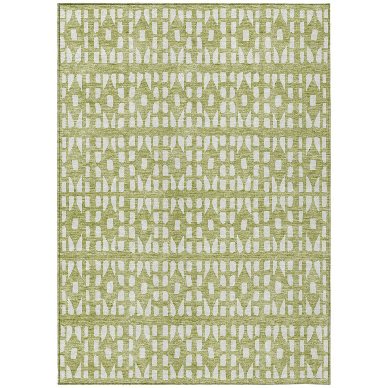 Tapis intérieur / extérieur lavable Everie 3 pi x 5 pi Everette