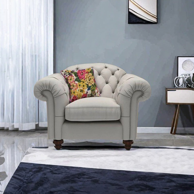 Manvinder, Light Grey Polyester Blend
