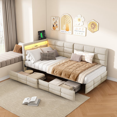 Chippenham Daybed With 2 Drawers Without Matress