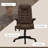High Back Vibration Massage Office Chair with 6 Vibration Points, Heated Reclining with Remote-330646829