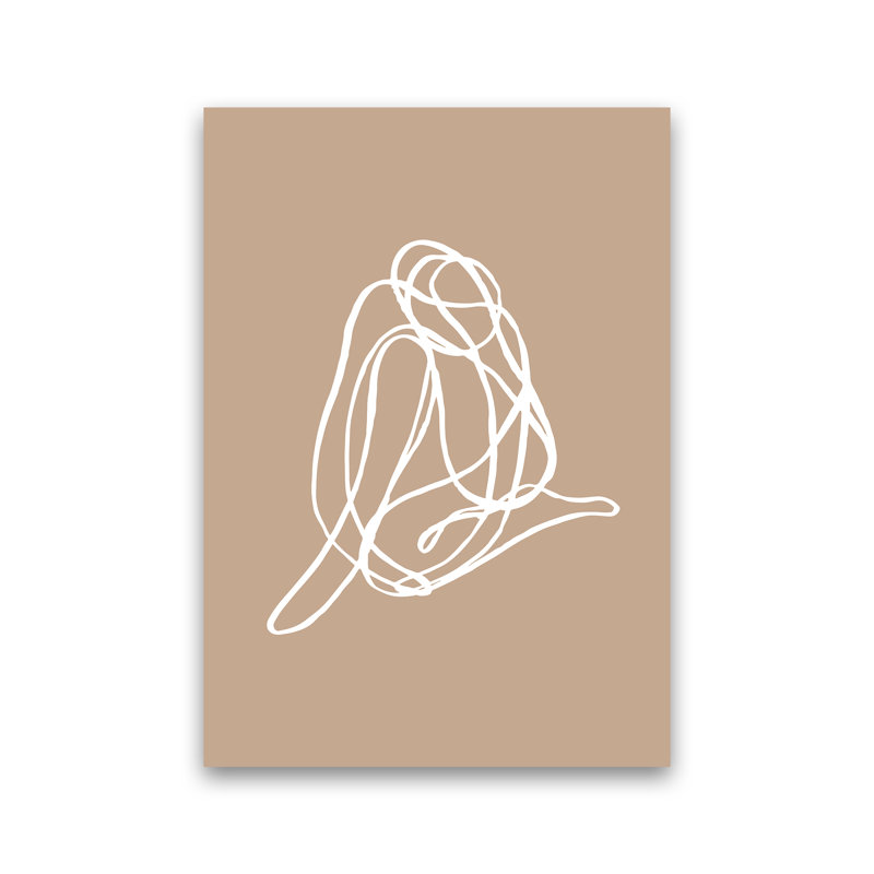 Tangled Lines Female3 by Planeta444 - Print, No Framed, 59cm H x 42cm W x 1cm D