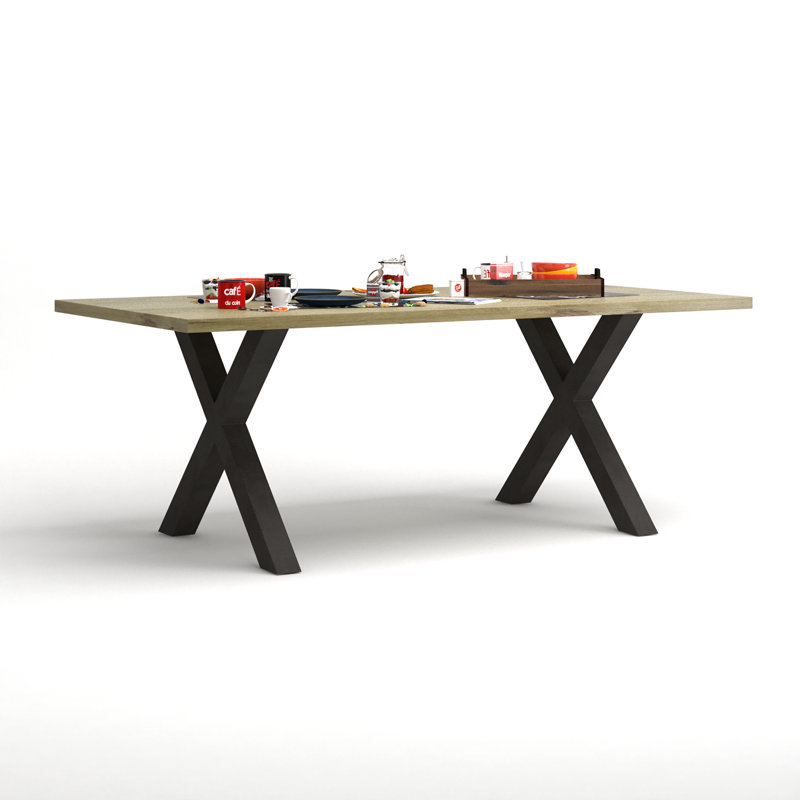 Babita Metal Base Dining Table