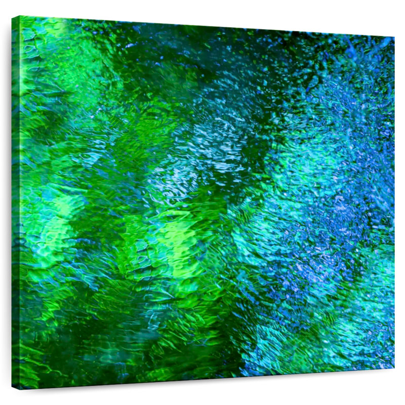 Monets Pool III, 33" H x 33" W