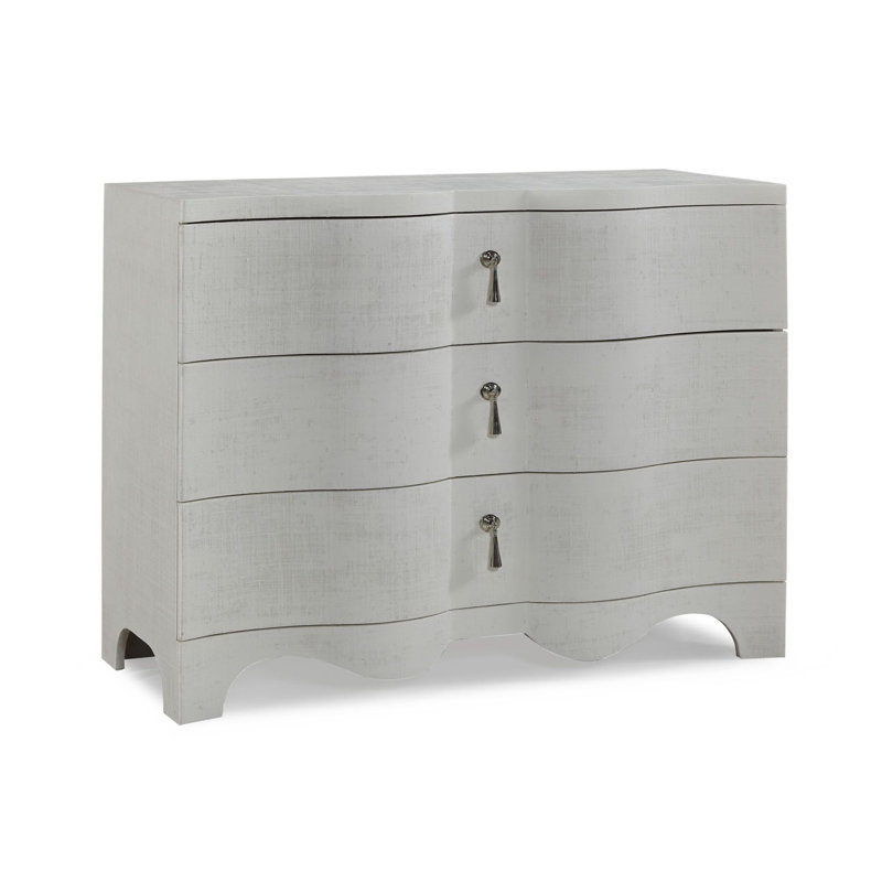 Commode 3 tiroirs en bois massif l 48 po
