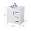 Meuble-lavabo simple 32 po-1114946005