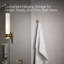 Purist® Wall Mounted Round Bathroom Robe Hook, Towel Hook, Clothing Hook-1743999