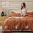 Bedsure 100% Washed Cotton Duvet Cover Queen Set - Minimalist Cotton Beding Set For All Season（set of 3）-106246591-125402780