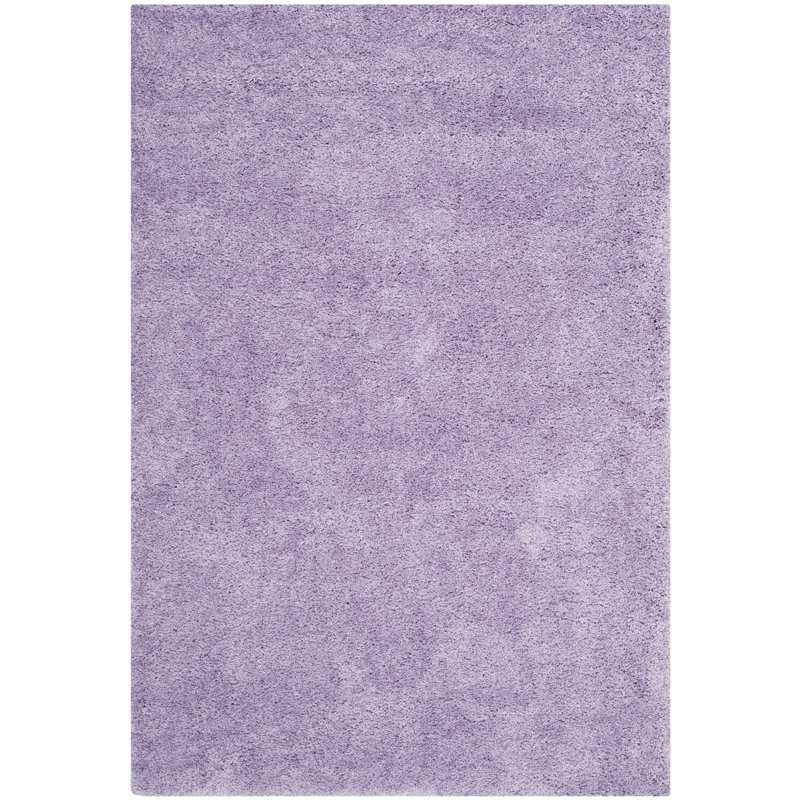 Delane Area Rug, Rectangle 6'7" x 9'6", Lilac
