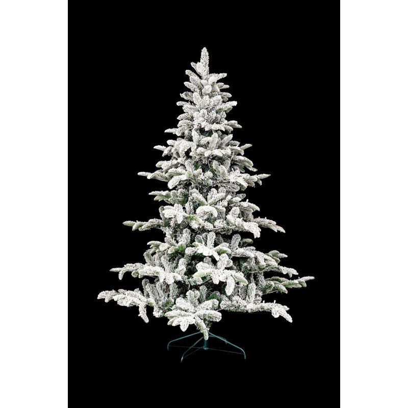 Lighted Artificial Christmas Tree, 8 ft.