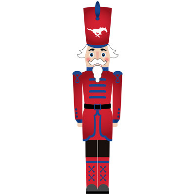 Southern Methodist University 46" Nutcracker Leaner