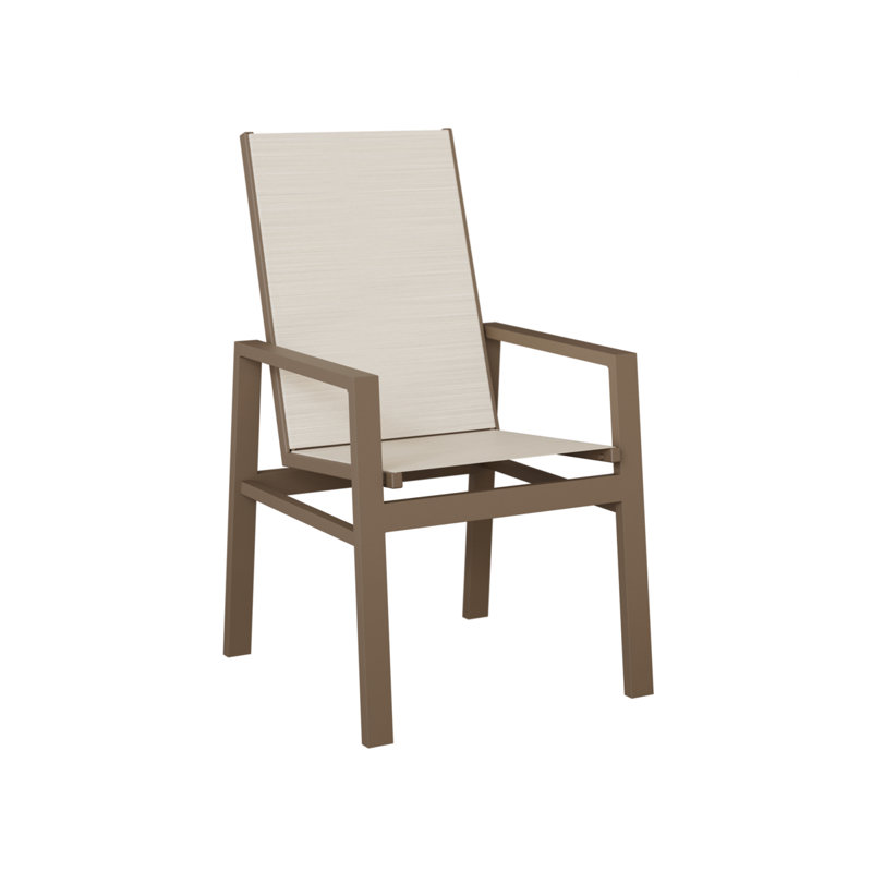 Chaise berçante à dossier haut Berlin Gardens Vida, Argile, Ormeau Kozo