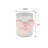 3.5" Glass Candle With Bow Sparkling Champagne 7.1 Oz